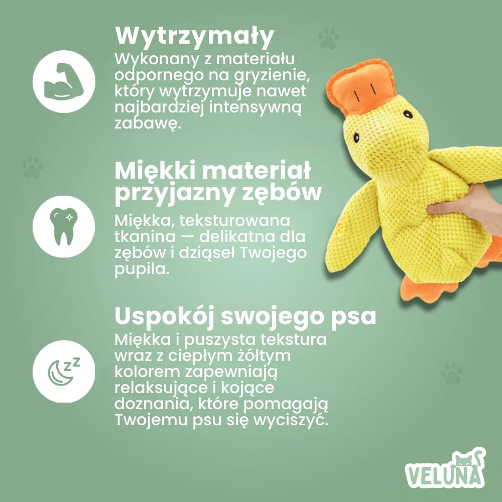 Uspokajająca Zabawka Kaczka od Veluna