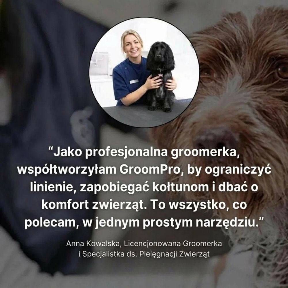 GroomPro – Szczotka do Usuwania Podszerstka