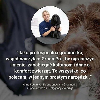 GroomPro – Szczotka do Usuwania Podszerstka