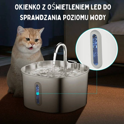Veluna Fontanna na Wodę dla Kotów