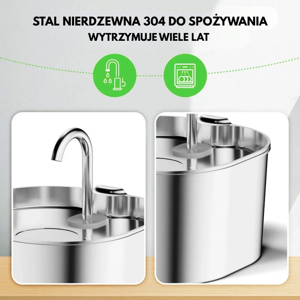 Veluna Fontanna na Wodę dla Kotów