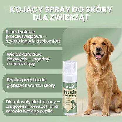 Veluna Spray na Skórę dla Psów Zatwierdzony przez Weterynarza