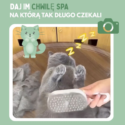 Veluna Steam Brush dla Kotów
