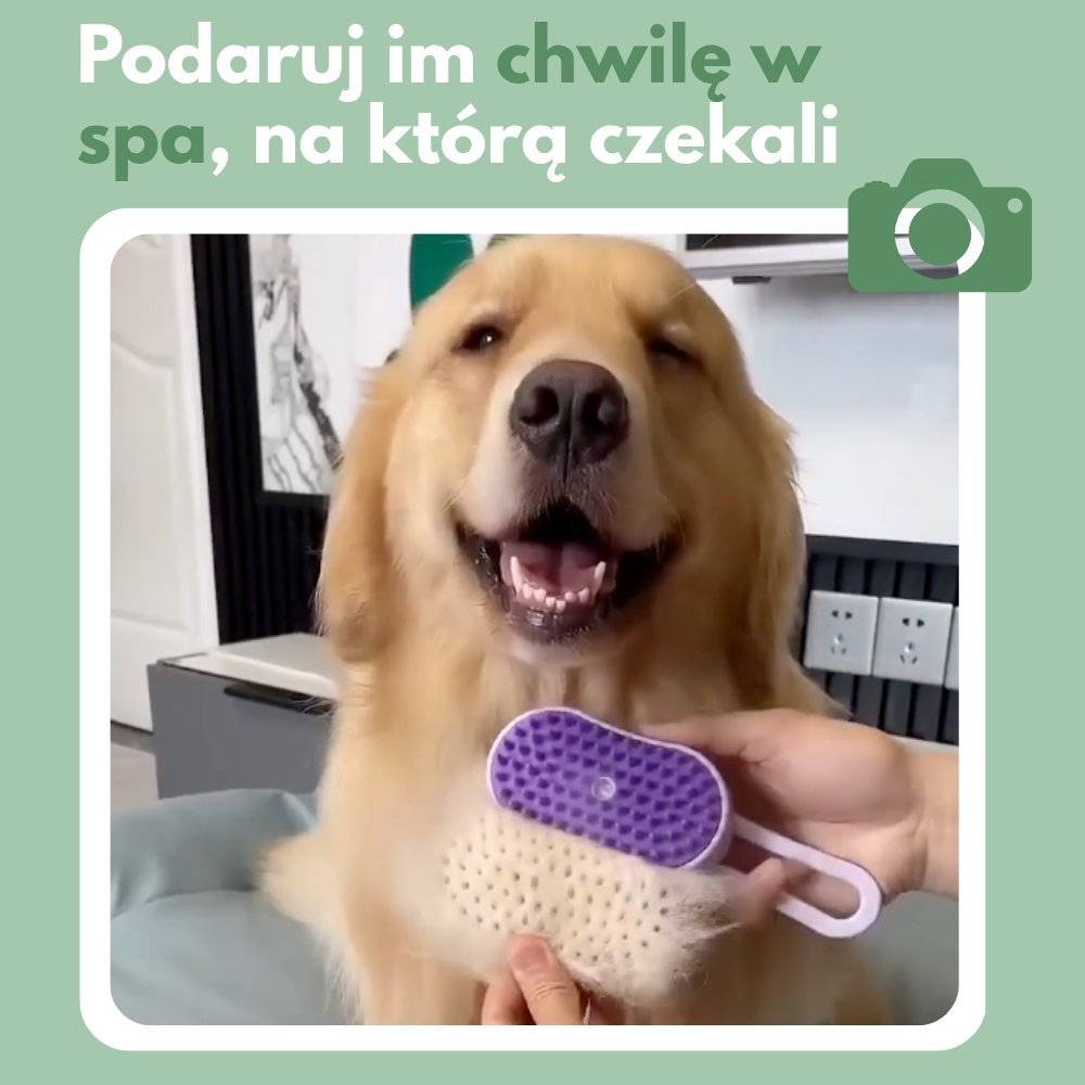 Veluna Steam Brush dla Psów