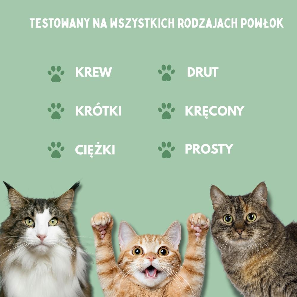 Veluna Steam Brush dla Kotów