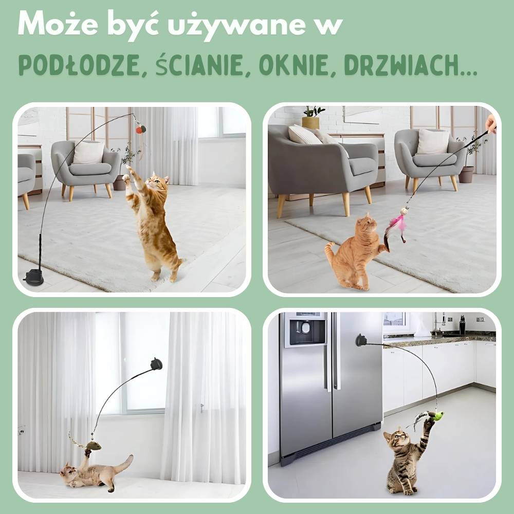 Veluna Interaktywna Zabawka w Kształcie Ptaszka dla Kotów