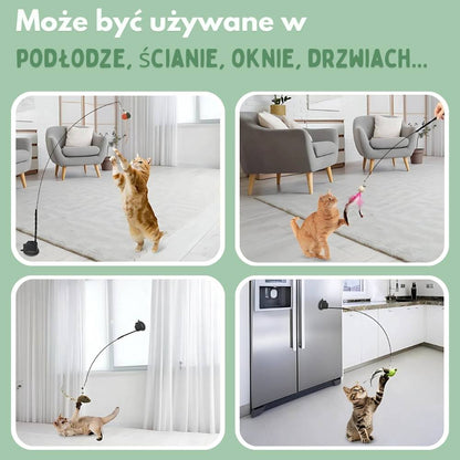 Veluna Interaktywna Zabawka w Kształcie Ptaszka dla Kotów