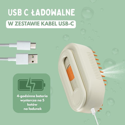 Veluna Steam Brush dla Kotów